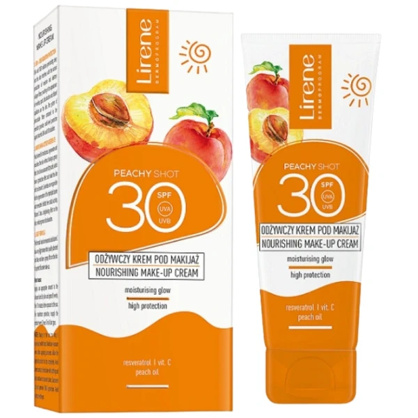 Lirene Krem pod makijaż do twarzy odżywczy SPF 30, 50 ml