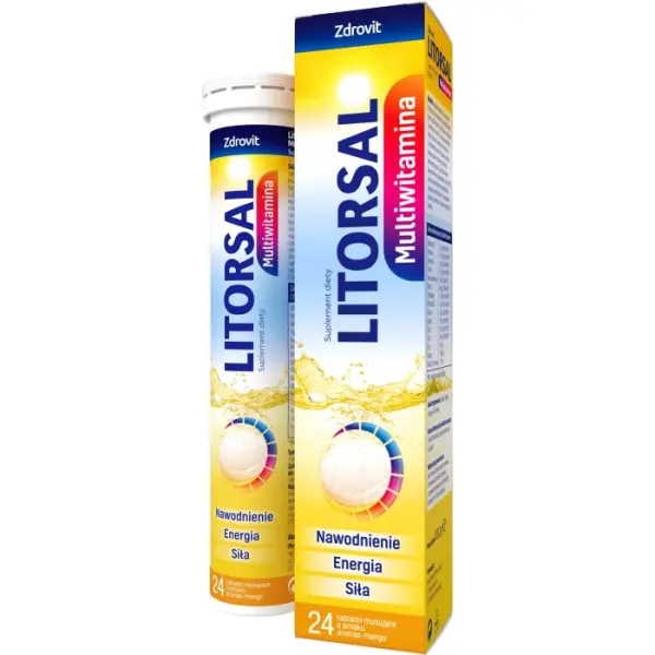 Litorsal Zdrovit Multiwitamina 24 tabletki musujące