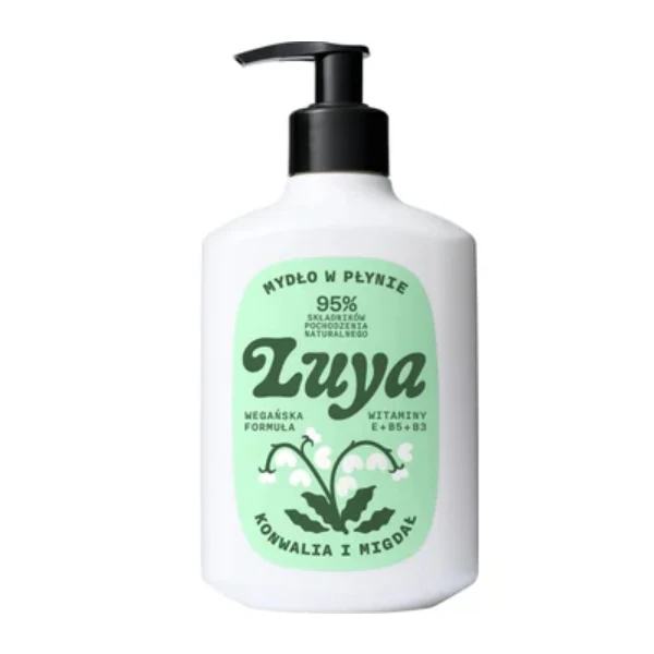 LUYA Mydło do rąk w płynie Konwalia i Migdał, 400ml