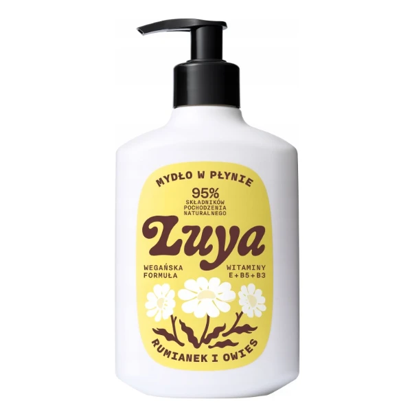 LUYA Mydło do rąk w płynie Rumianek i Owies, 400ml