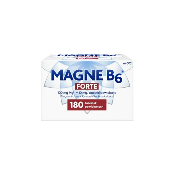 MAGNE B6 Forte, 180 tabletek