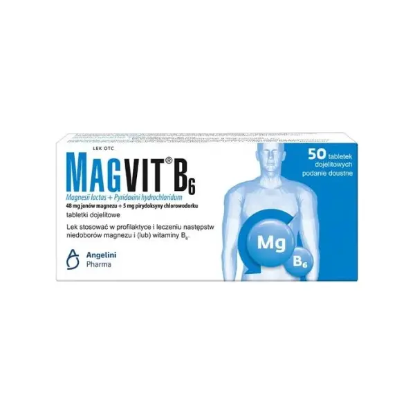 MAGVIT B6, 50 tabletek