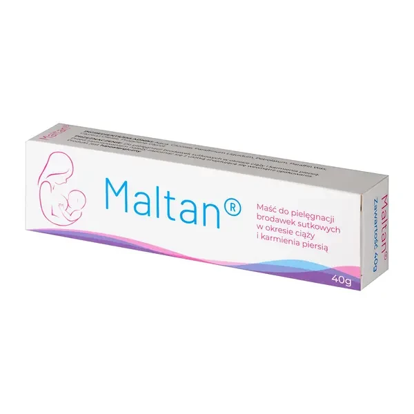 Maltan, maść pielęgnacji brodawek sutkowych, 40 ml
