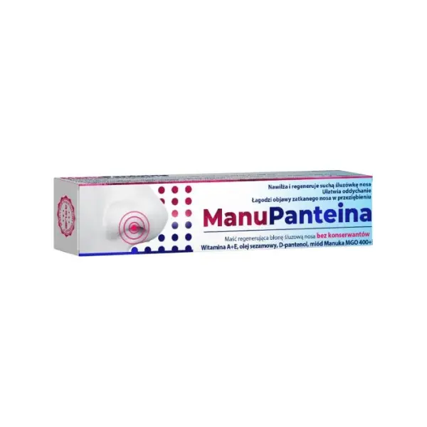 MANUPANTEINA maść regenerująca okolice nosa, 10 g