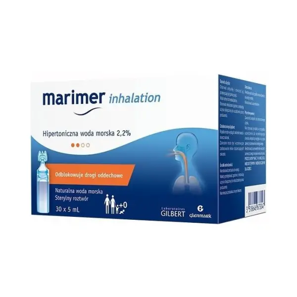 MARIMER Inhalation 2,2%, 30 ampułek