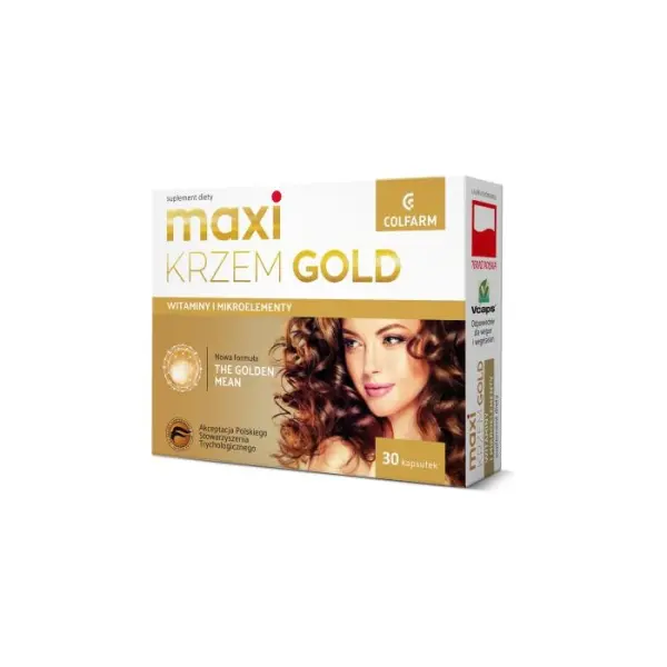 Maxi Krzem Gold 60 kapsułek