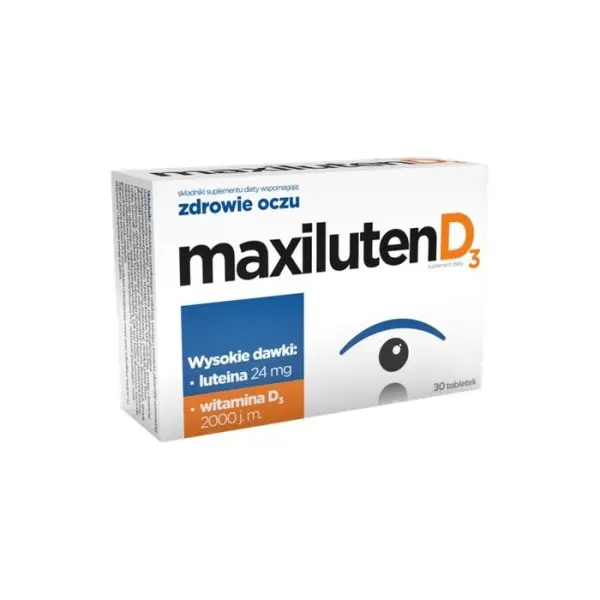 Maxiluten D3 30 tabletek