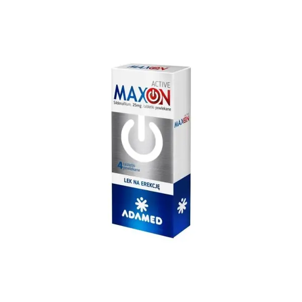 Maxon Active 25 mg 4 tabletki