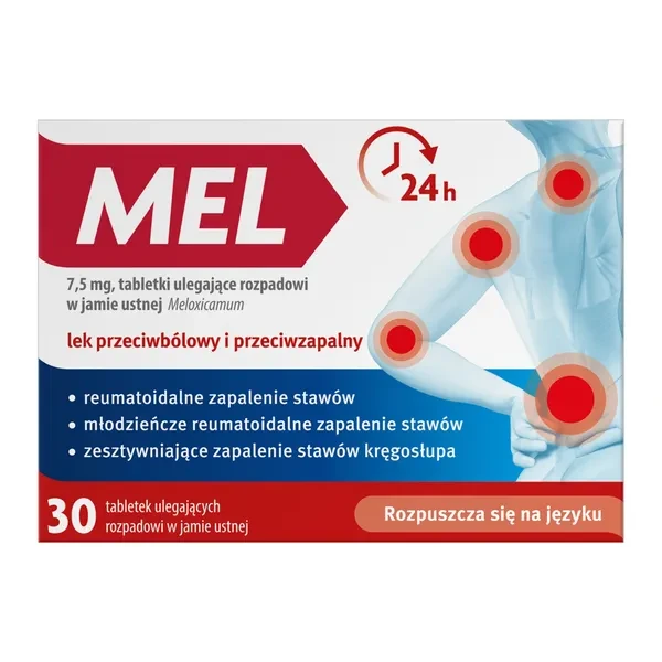 Mel 7,5 mg, 30 tabl.