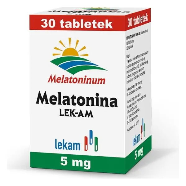 Melatonina LEK-AM 5mg 30 tabletek