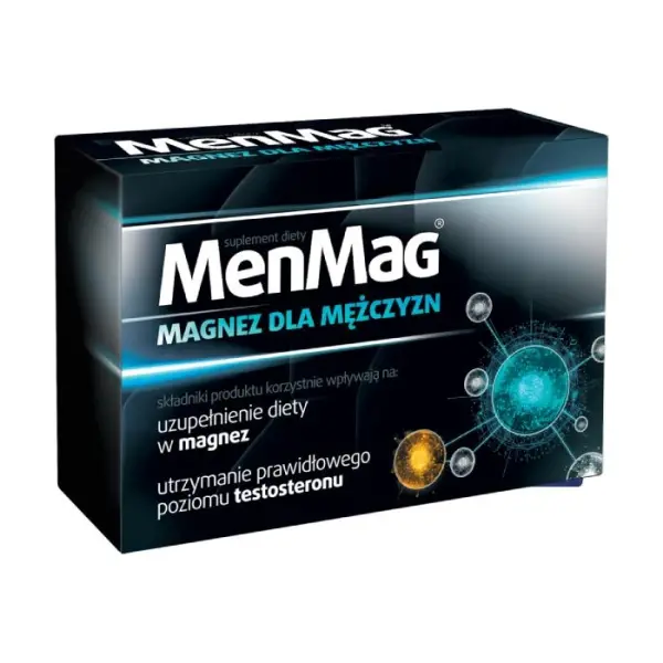 MENMAG magnez dla mężczyzn, 30 tabletek