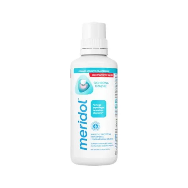 MERIDOL Ochrona Dziąseł płyn do płukania jamy ustnej, 400 ml
