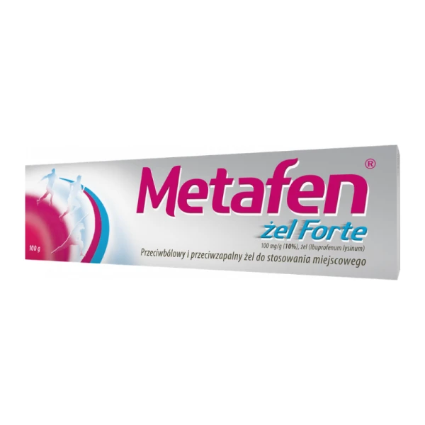 Metafen Żel Forte 100 mg/ g, żel, 100 g
