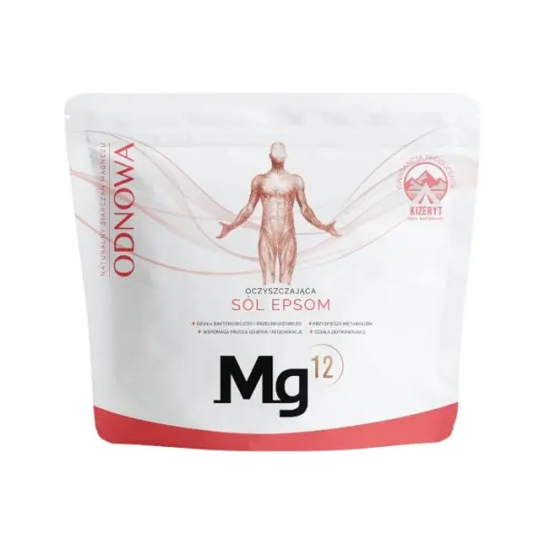 Mg12 Odnowa Sól Epsom, 1000 g