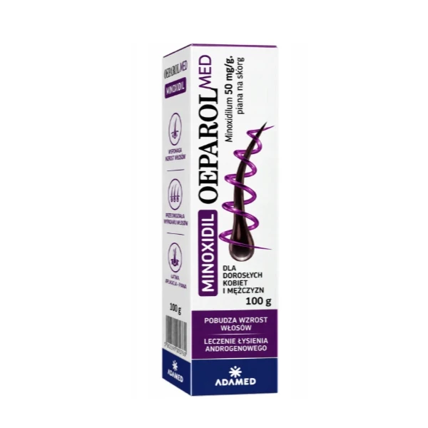 Minoxidil Oeparolmed 50 mg/g, 100 g