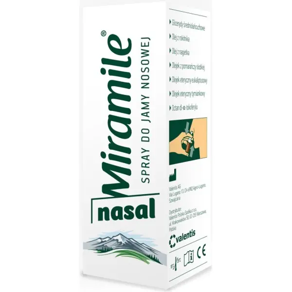 Miramile Nasal aerozol do nosa 20 ml
