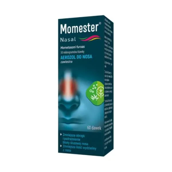 MOMESTER Nasal aeozol.do nosa 0,05mg, 60 dawek