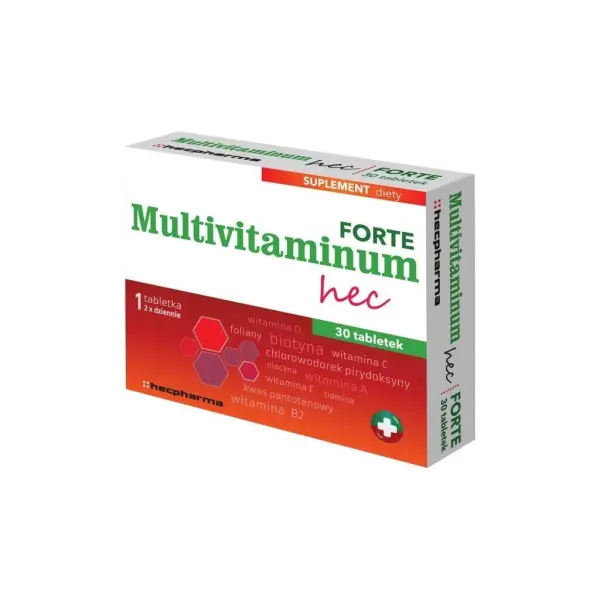 Multivitaminum Hec Forte 30 tabletek