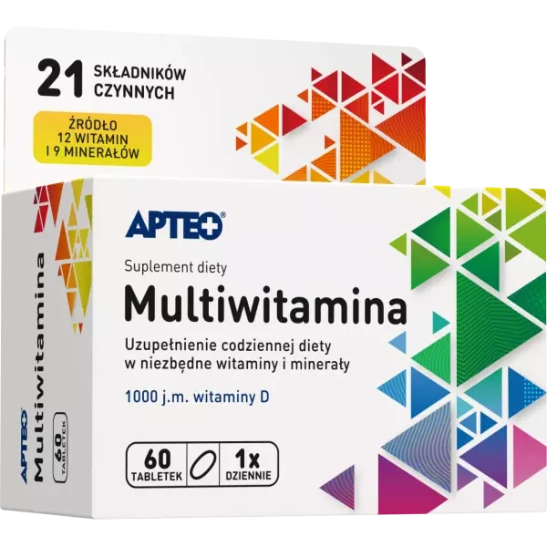 Multiwitamina Apteo, 60 tabletek