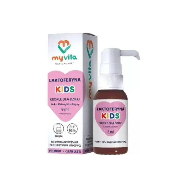 MyVita Laktoferyna Kids krople 8 ml