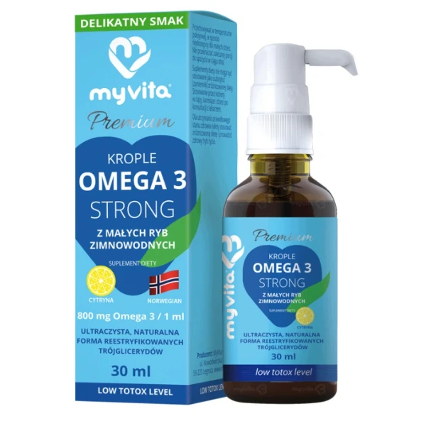 MyVita Omega-3 Strong, 30 ml