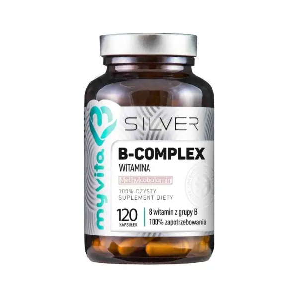 MYVITA Silver Witamina B Complex, 120 kapsułek