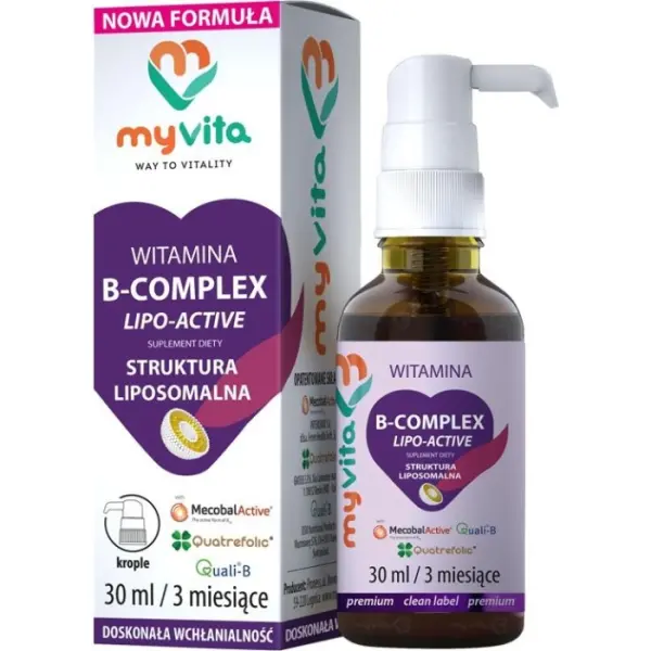 MyVita Witamina B Complex krople 30 ml
