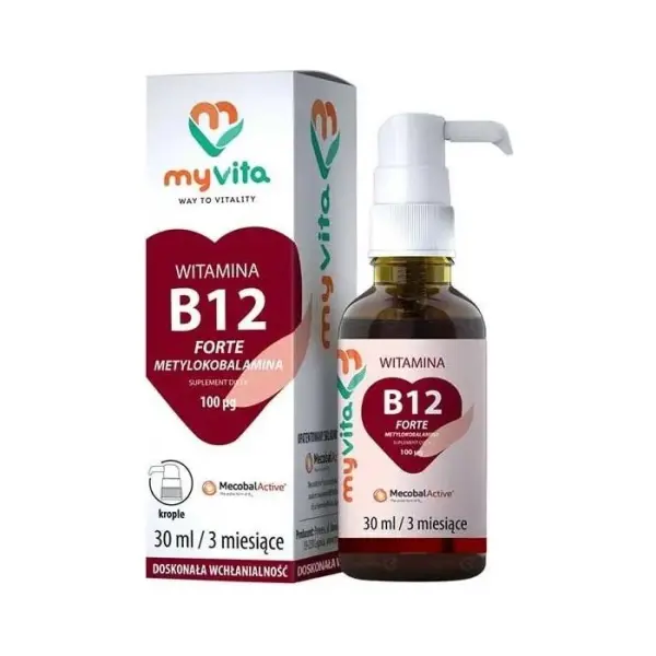 MYVITA Witamina B12 Forte krople, 30 ml