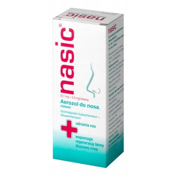 Nasic 0,1 mg + 5 mg, 10 ml