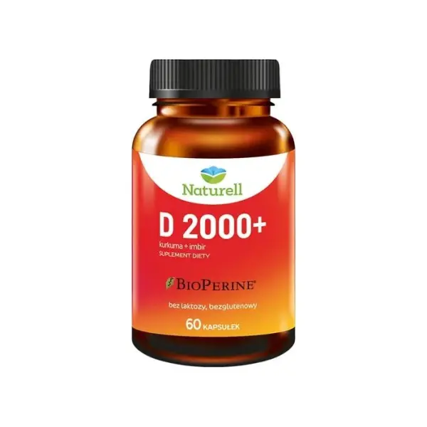 NATURELL D 2000+ na odporność, 60 kapsułek