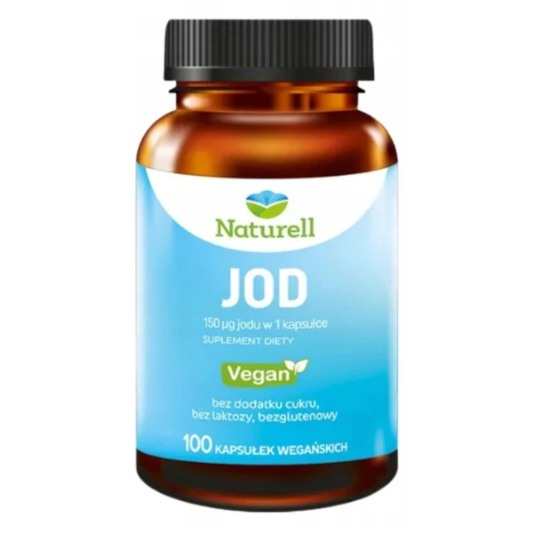 Naturell Jod, 100 kaps.