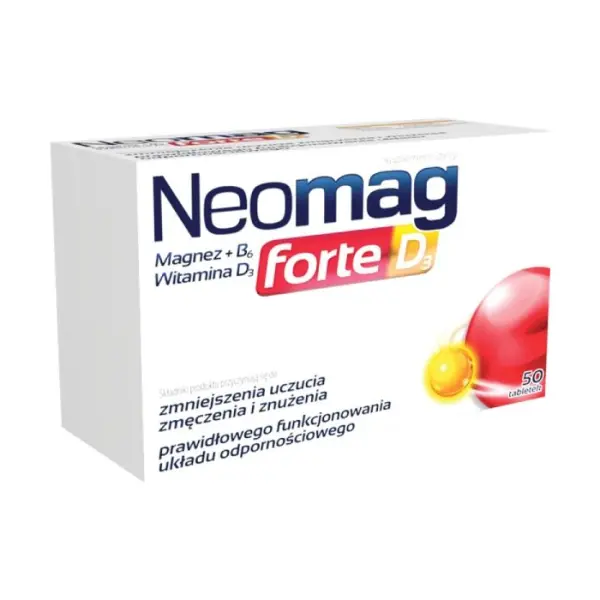 Neomag forte D3, 50 tabletek