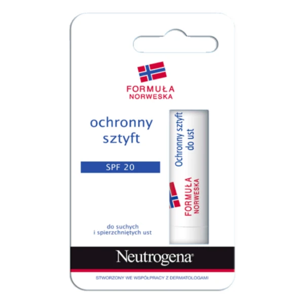 Neutrogena Fn Sztyft do ust ochronny SPF 20, 1 szt.