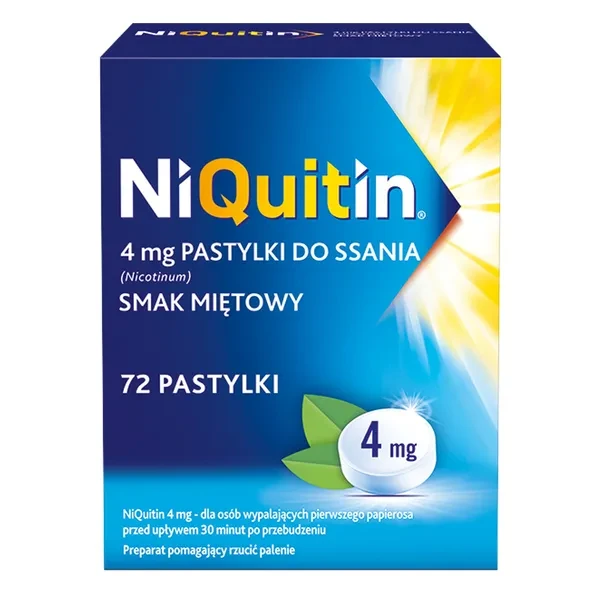 Niquitin 4 mg, 72 tabl.