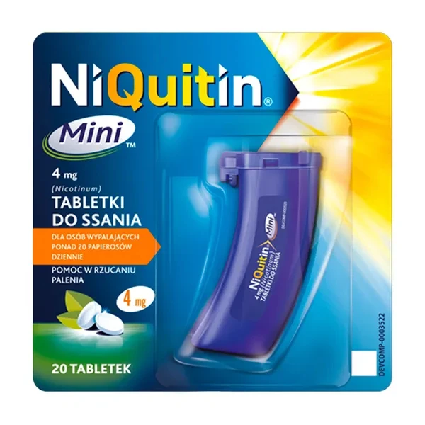 Niquitin Mini 4mg, 20 tabl.