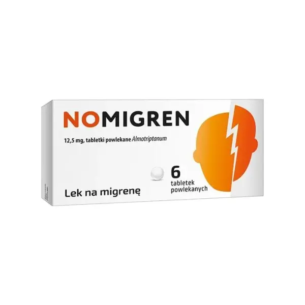 NOMIGREN 12,5 mg, 6 tabletek
