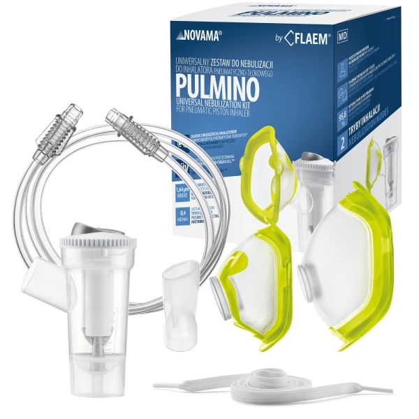 Novama Pulmino zestaw do nebulizacji do inhalatora