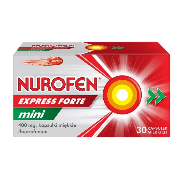Nurofen Express Forte Mini, 30kaps.