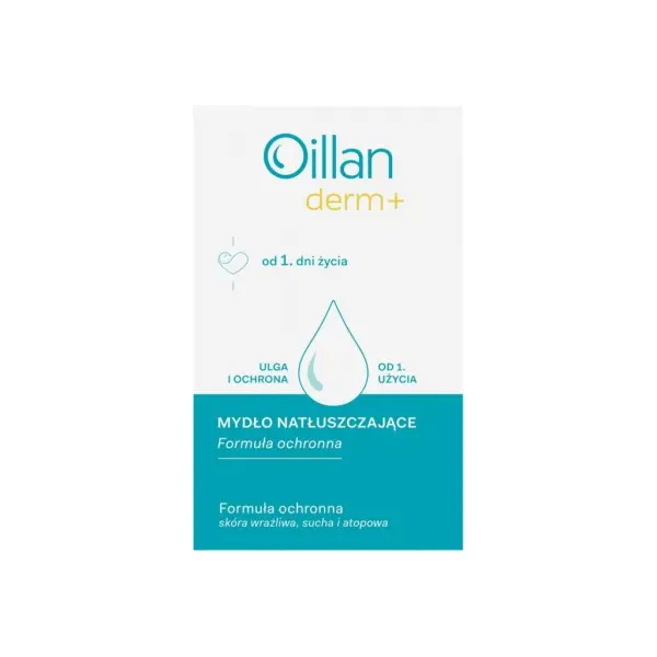 OILLAN DERM+ Mydło natłuszczające 100g