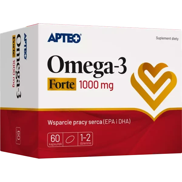 Omega 3 Apteo, 60 kapsułek
