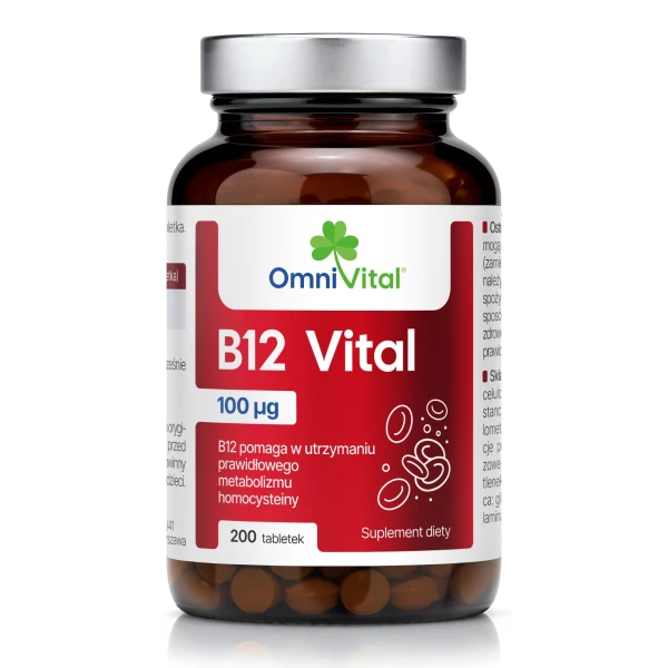 Omni Vital B12 Vital, 200 tabl.