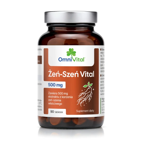Omni Vital Żeń-szeń Vital, 90 tabletek