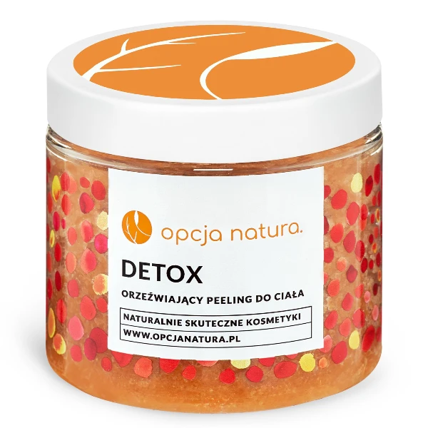 Opcja Natura Detox Peeling do ciała orzeźwiający, 200 ml