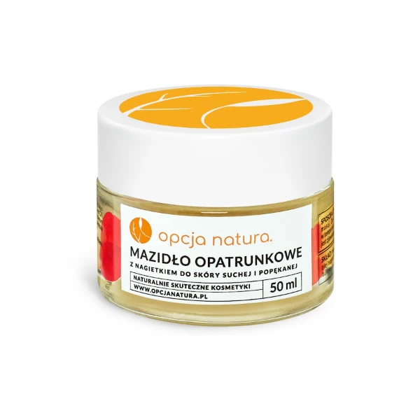 Opcja Natura Mazidło opatrunkowe do skóry suchej i popękanej z nagietkiem, 50 ml