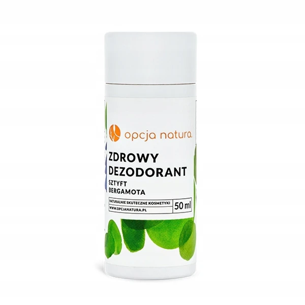 Opcja Natura Zdrowy Dezodorant-sztyft bergamota, 50 ml