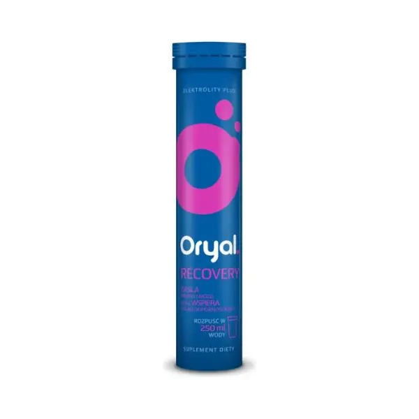 ORYAL Recovery tabletki musujące, 16 sztuk