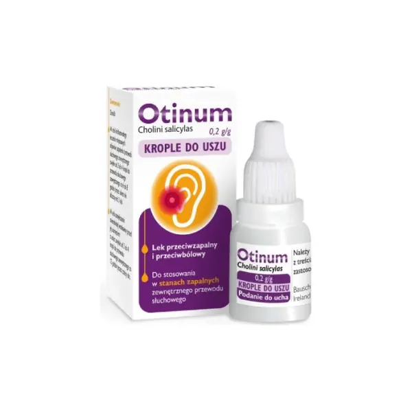 OTINUM krople do uszu, 10 g