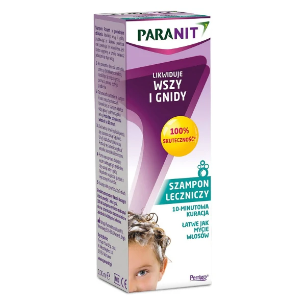 Paranit Szampon do mycia włosów leczniczy, 100ml