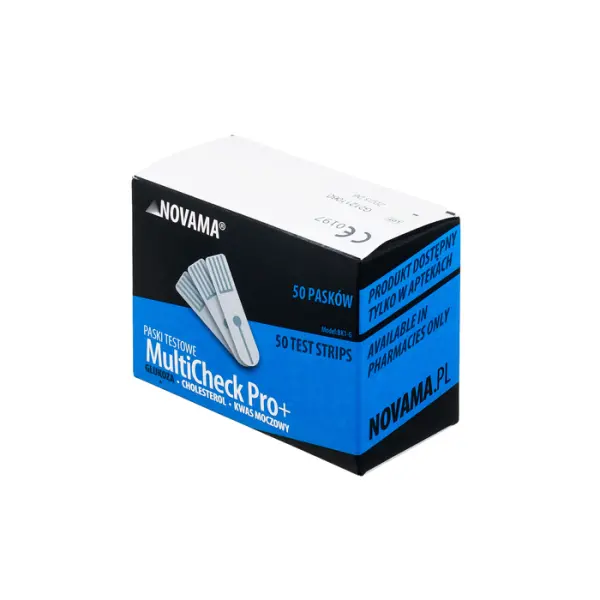 Paski testowe NOVAMA MultiCheck Pro+ glukoza