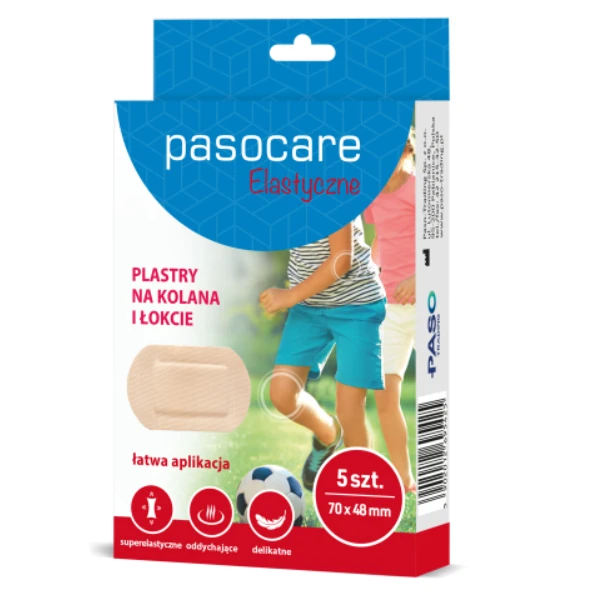 Pasocare Plastry-zestaw na kolana i łokcie, 5 szt.